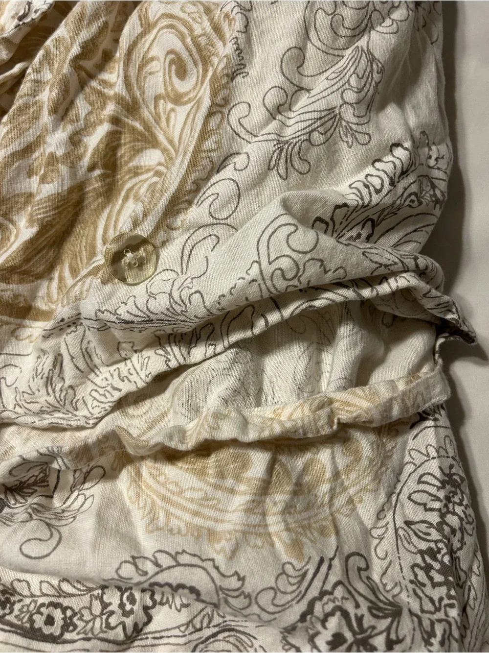 Noble Excellence Villa Renata King duvet set. Pottery Barn